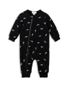 MILES THE LABEL BOYS' COTTON BLEND SNEAKERS PRINT COVERALL - BABY