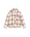 Miles The Label Boys' Flannel Shirt - Little Kid In Beige