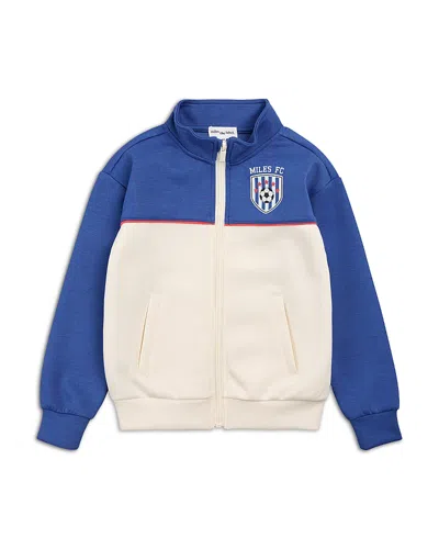Miles The Label Boys' Miles Fc Track Jacket - Little Kid In Blue