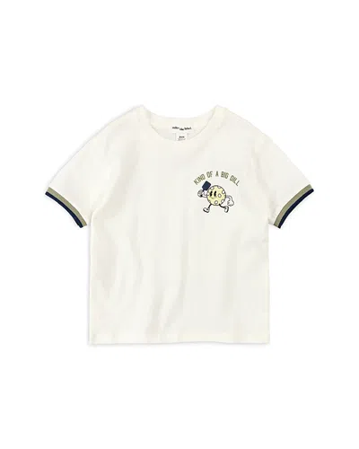 MILES THE LABEL BOYS' SHORT SLEEVED KNIT TEE - LITTLE KID