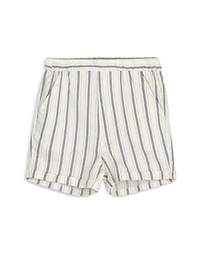 Miles The Label Boys' Striped Woven Shorts - Little Kid In Beige