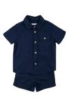 Miles The Label Button-up Shirt & Shorts Set