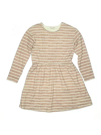 Pre-owned Miles The Label Kids' Dress In Brown