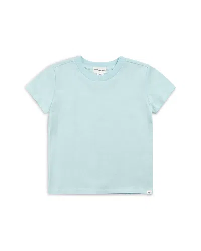 Miles The Label Girls' Basic Knit Tee - Little Kid In Blue