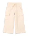 Miles The Label Girls' Birch Wide Leg Pants - Little Kid In Pink