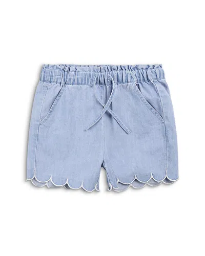 Miles The Label Girls' Chambray Denim Shorts - Little Kid, Big Kid In Blue