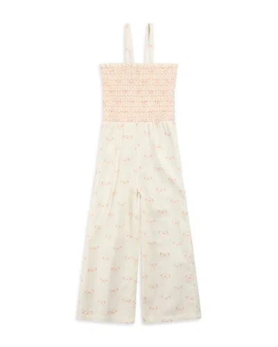 Miles The Label Girls' Long Tank Jumpsuit - Little Kid, Big Kid In Neutral