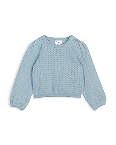 MILES THE LABEL MILES THE LABEL GIRLS' OVERSIZED PUFF SLEEVE SWEATER - LITTLE KID, BIG KID