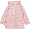 Miles The Label Girls' Daisy Print On Rose 3 In 1 Jacket - Little Kid In Pink Light