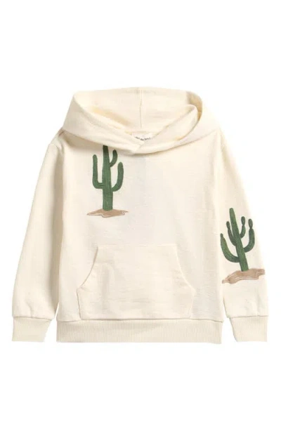 Miles The Label Kids' Cactus Cotton Sweatshirt In Brown