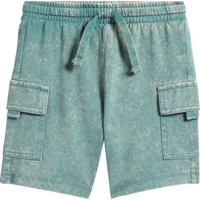 Miles The Label Kids' Cargo Shorts In Green