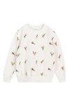 Miles The Label Boys' Corndog Sweatshirt - Little Kid In White