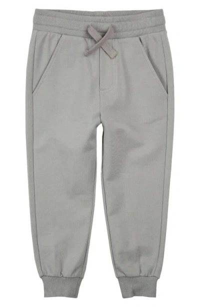 Miles The Label Kids' French Terry Joggers In Gray
