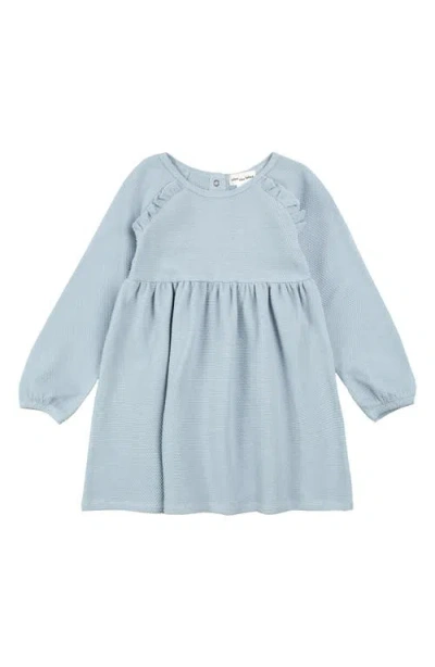 Miles The Label Kids' Long Sleeve Dress In Blue