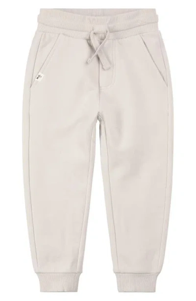 Miles The Label Kids' Lunar Fleece Joggers In Neutral