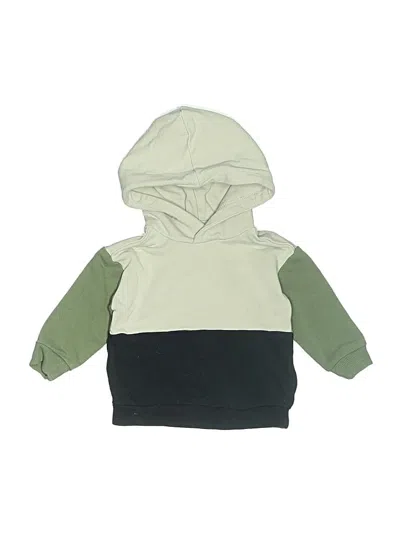 Pre-owned Miles The Label Babies' Pullover Hoodie In Green