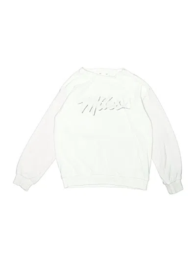 Pre-owned Miles The Label Kids' Sweatshirt In White