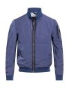 Milestone Man Jacket Blue Size 50 Polyamide In Blue