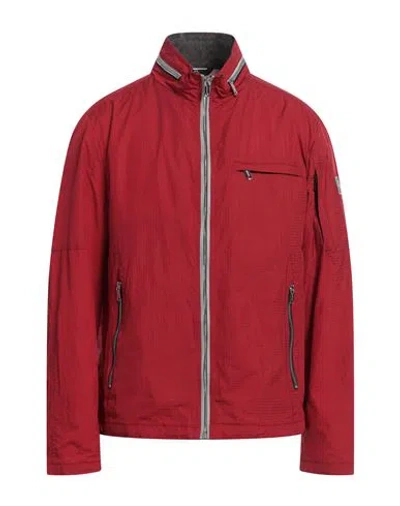 Milestone Man Jacket Burgundy Size 48 Polyamide In Red