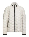 Milestone Man Jacket Cream Size 48 Lambskin
