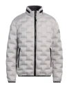 Milestone Man Puffer Light Grey Size 50 Polyester, Polyamide In Grey
