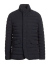 Milestone Man Puffer Midnight Blue Size 48 Polyamide, Elastane In Blue