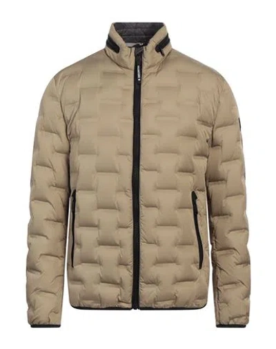 Milestone Man Puffer Sand Size 40 Polyester, Polyamide In Brown