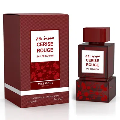 Milestone Unisex Cerise Rouge Edp Spray 3.4 oz Fragrances 6291108524114 In Transparent
