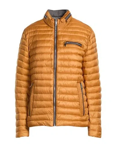 Milestone Woman Puffer Mandarin Size 12 Polyamide In Animal Print