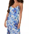 Milio Milano Cherry Blossom Tank In Blue In Blue