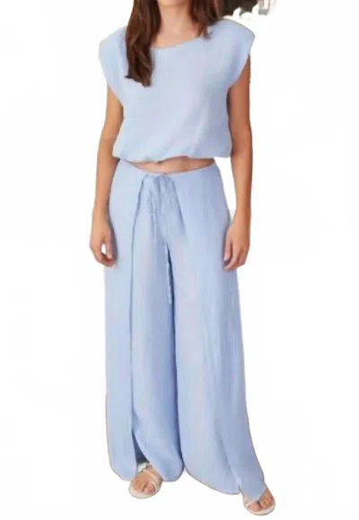 Milio Milano Lane Pant In Sky Blue