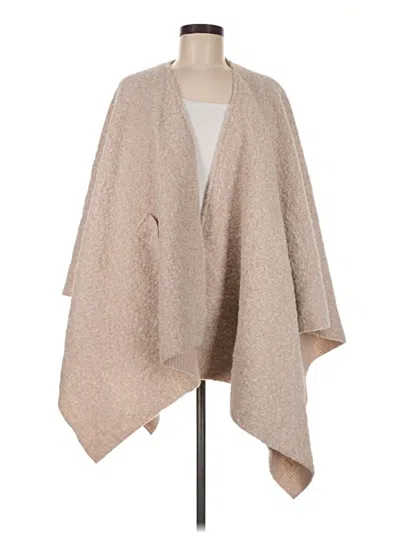 Pre-owned Milio Milano Poncho In Tan