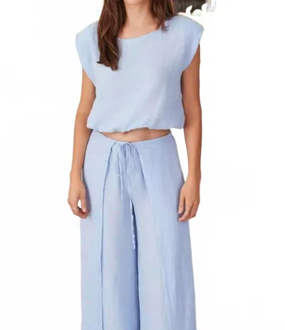 Milio Milano Sal Top In Sky Blue