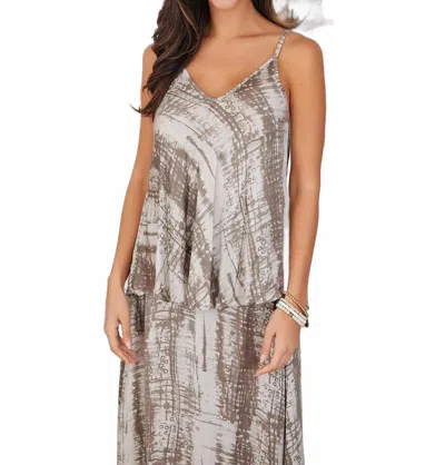 Milio Milano Static Cami Top In Grey In Gray