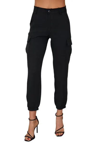 Milio Milano Trouser Cargo Pant In Black