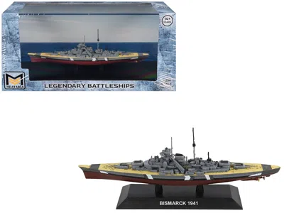 Militaria Die Cast Bismarck Battleship "german Navy" (1941) "legendary Battleships" Series 1/1250 Diecast Model By Mili