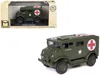 Militaria Die Cast Chevrolet C8a Ambulance Olive Drab "united States Army" 1/43 Diecast Model By  In Green