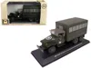 Militaria Die Cast Gmc Cckw 353 6x6 2-1/2 Ton Truck With Communications Shelter Olive Drab "united States Army" 1/43 Di In Green