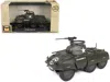 Militaria Die Cast M8 Light Armored Car Olive Drab "united States Army" 1/43 Diecast Model By  In Green