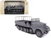 Militaria Die Cast Sd. Kfz. 9 18-ton Famo Afv Gray "german Army" 1/43 Diecast Model By  In Gray