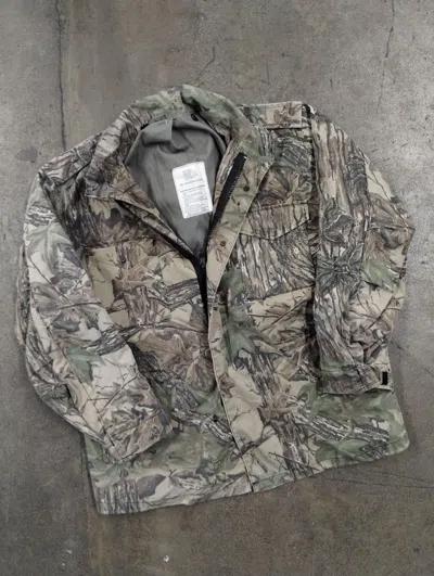 Pre-owned Military X Vintage 1990s Realtree Camo Military Jacket