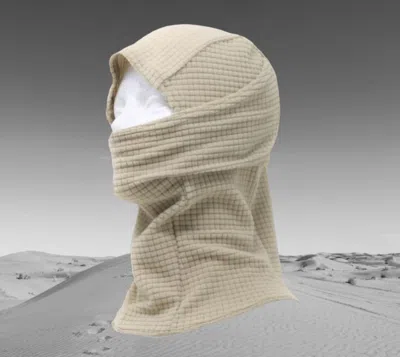 Pre-owned Military X Vintage Dune Textured Sand Balaclava Ski Mask
