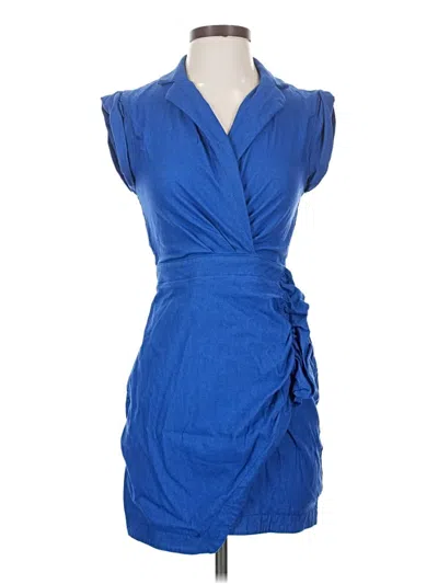 Pre-owned Milk & Honey Cocktail Dress In Blue