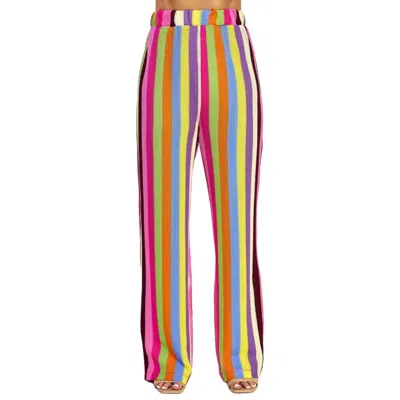 Milk & Honey Juicy Fruit Pants In Multi