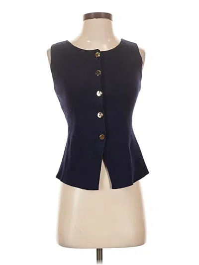 Pre-owned Milk & Honey Sweater Vest In Blue