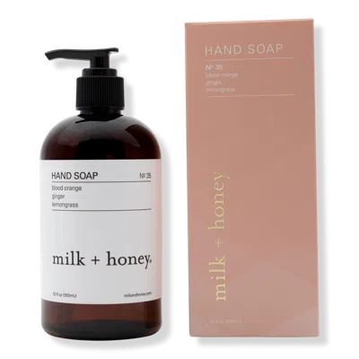 Milk + Honey Blood Orange, Ginger, Lemongrass Hand Soap No.35