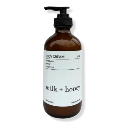 Milk + Honey Body Cream - Sandalwood, Vetiver, Cardamom