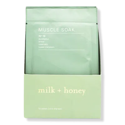 Milk + Honey Eucalyptus, Arnica, Rosemary & Sweet Marjoram Muscle Soak No.18 Set