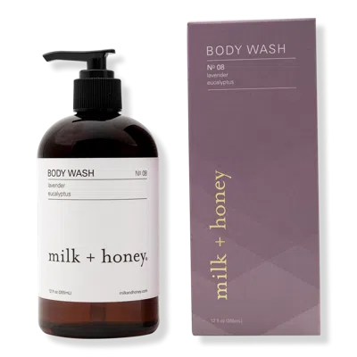 Milk + Honey Lavender, Eucalyptus Body Wash No.08