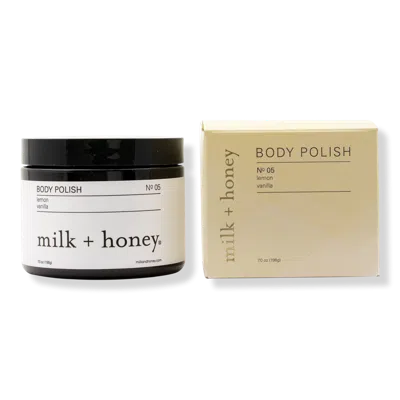 Milk + Honey Lemon, Vanilla Body Polish No.05